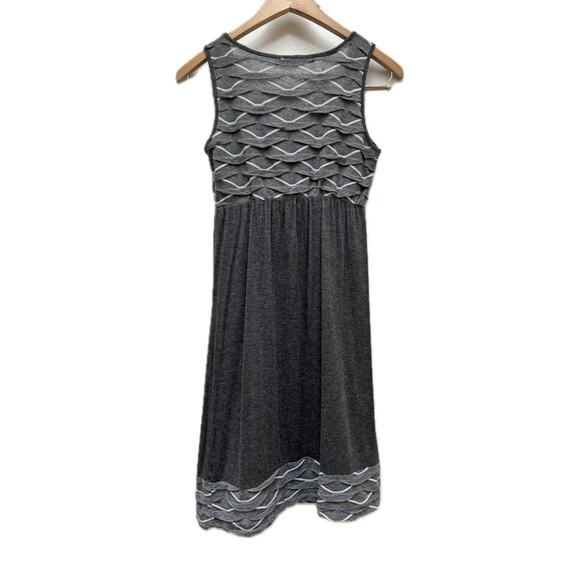Maurices Charcoal Gray Sleeveless Empire Dress - Picture 3 of 7